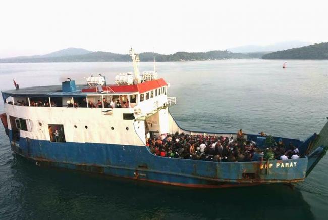 Aktifitas Roro KMP Paray Rute Jagoh-Penarik Disetop